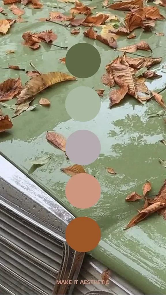 soft autumn color palette