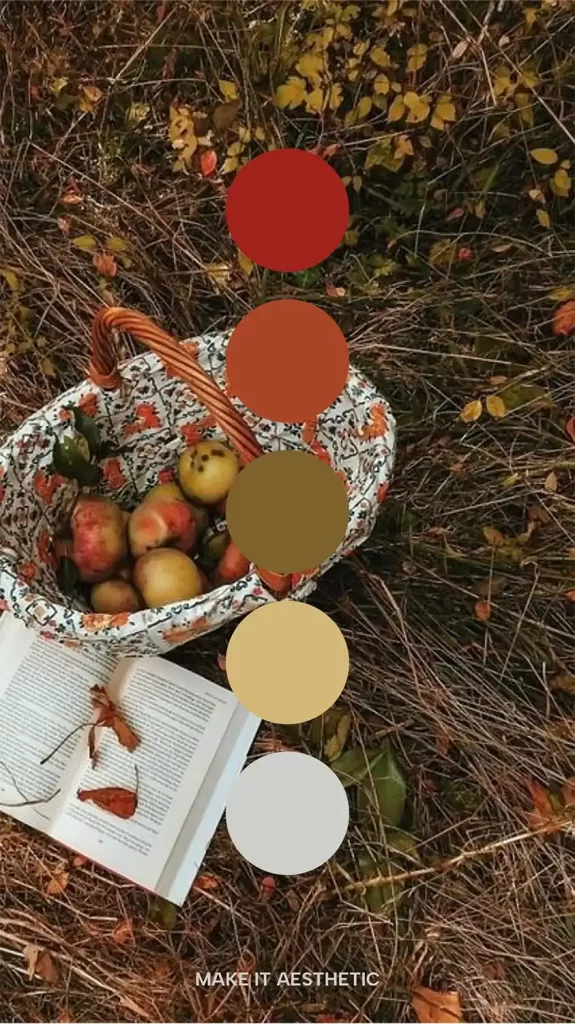 warm autumn color palette